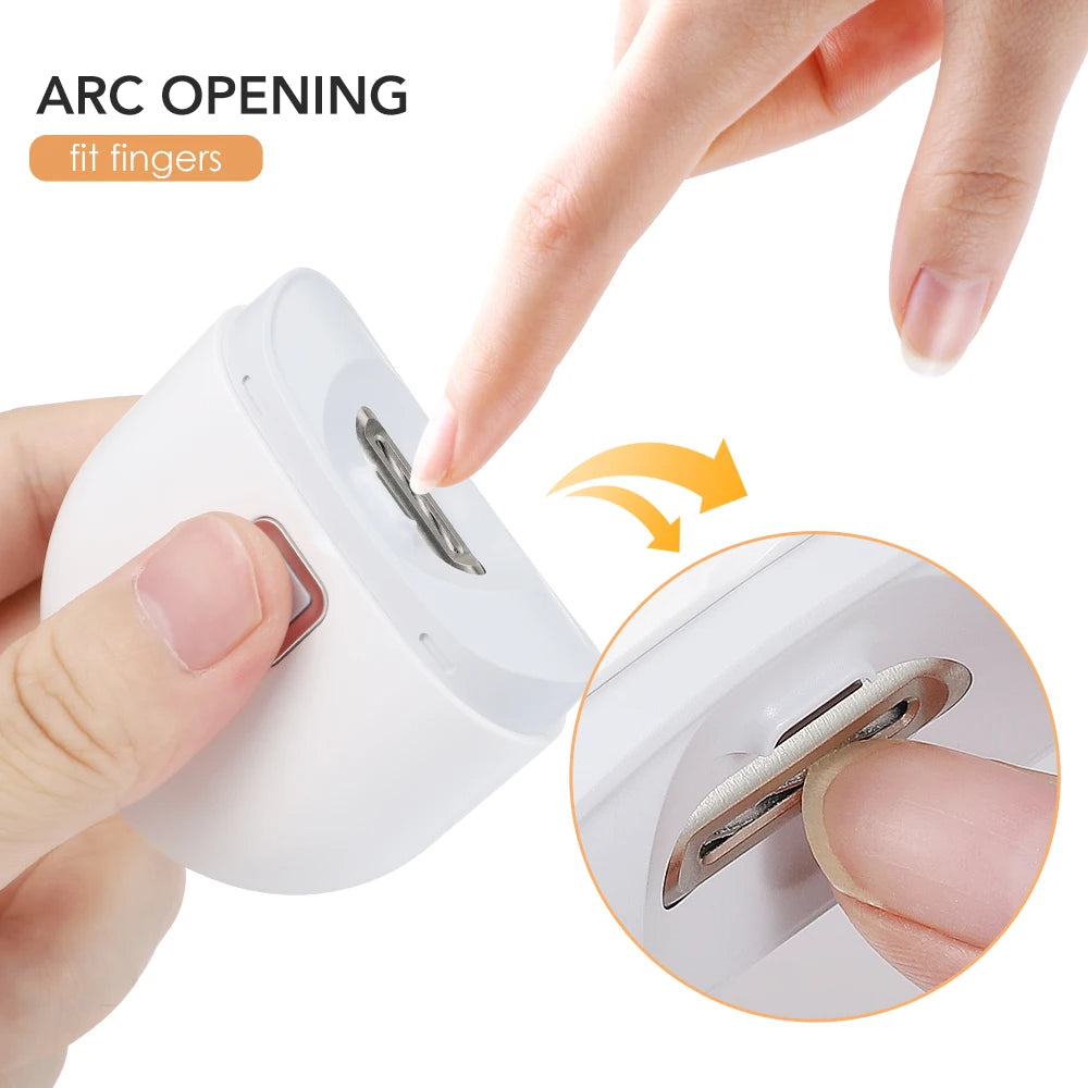 Electric Nail Clipper With Auxiliary