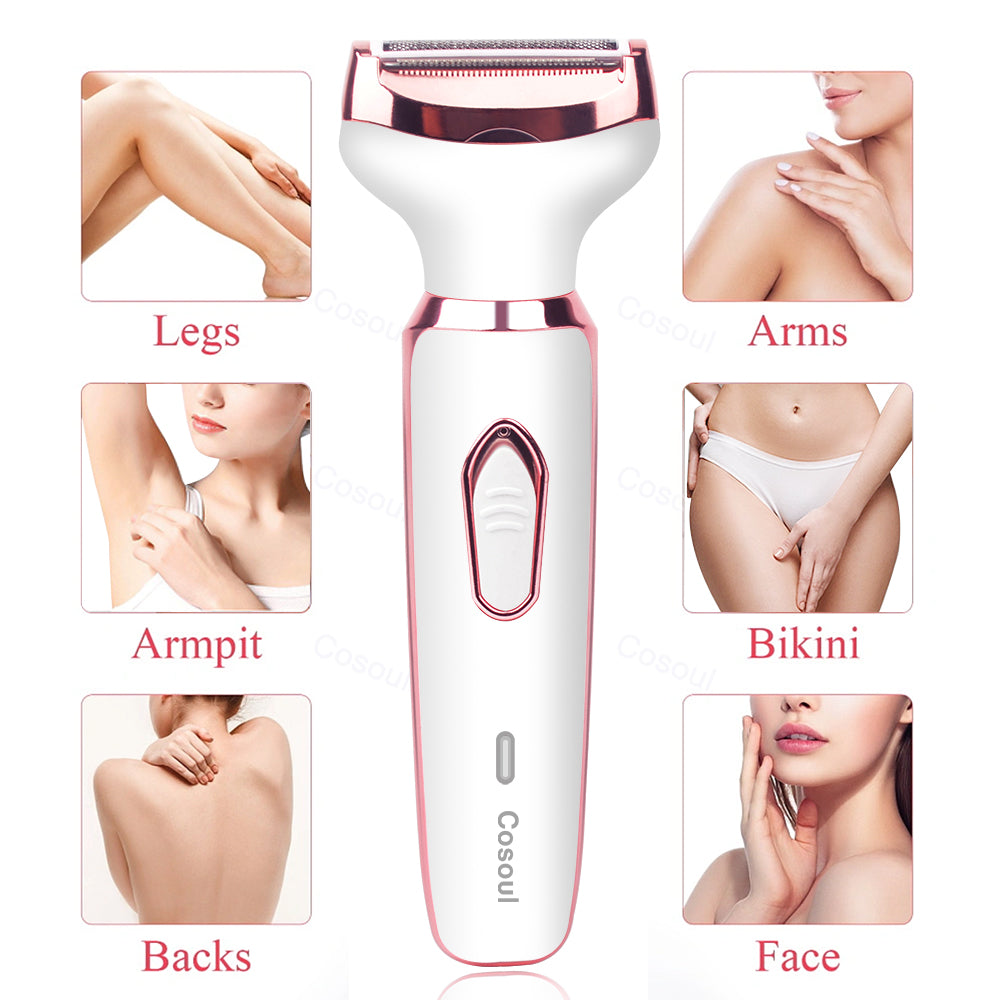 4 In 1 Painless Cordless Trimmer Razor